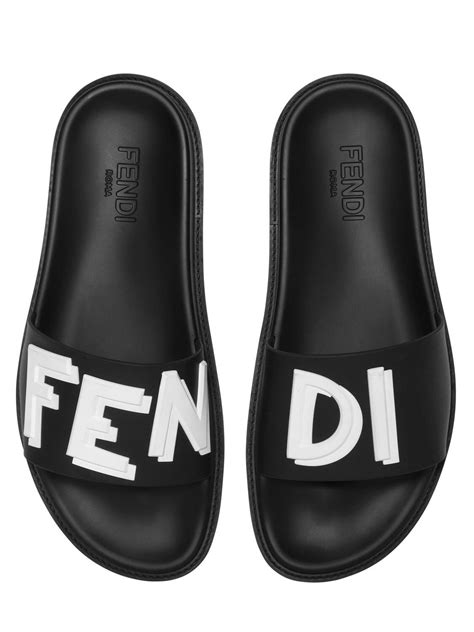 fendi slides for men|men's fendi shoes uk.